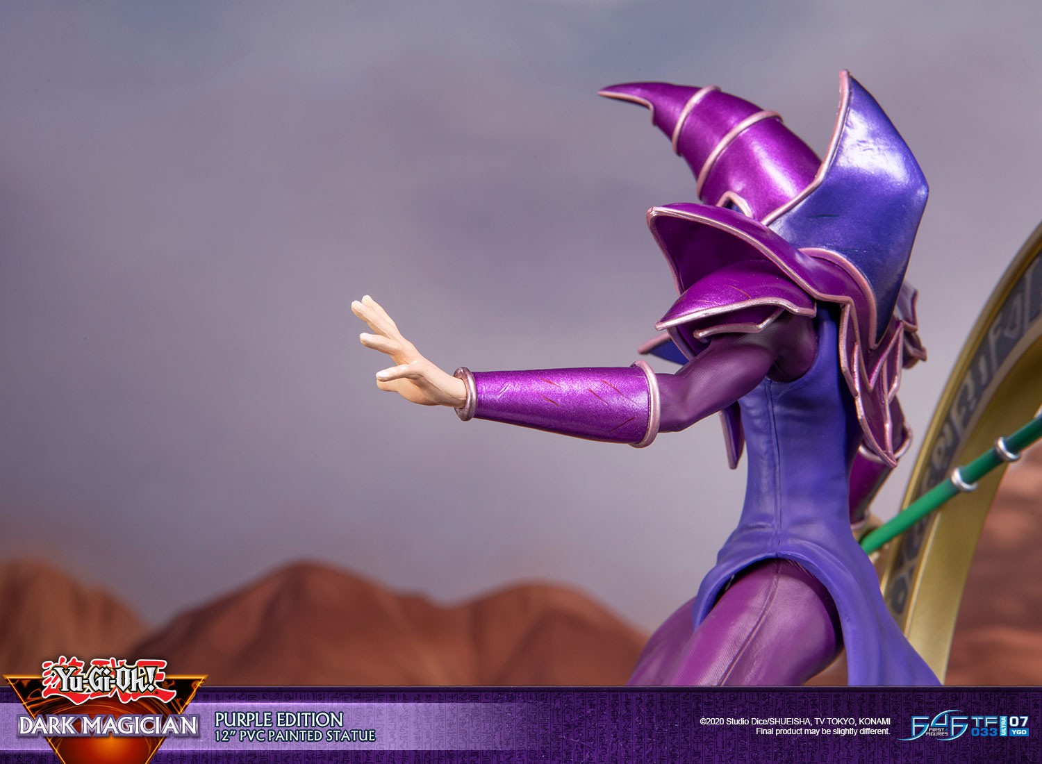 Yu-Gi-Oh! Dark Magician (Purple Variant) Statues  (Prototype Shown) View 9