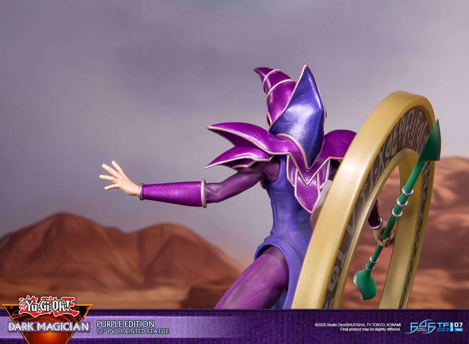 Yu-Gi-Oh! Dark Magician (Purple Variant) Statues  (Prototype Shown) View 10