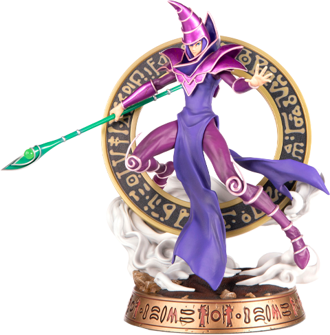 Yu-Gi-Oh! Dark Magician (Purple Variant) Statues  (Prototype Shown) View 14