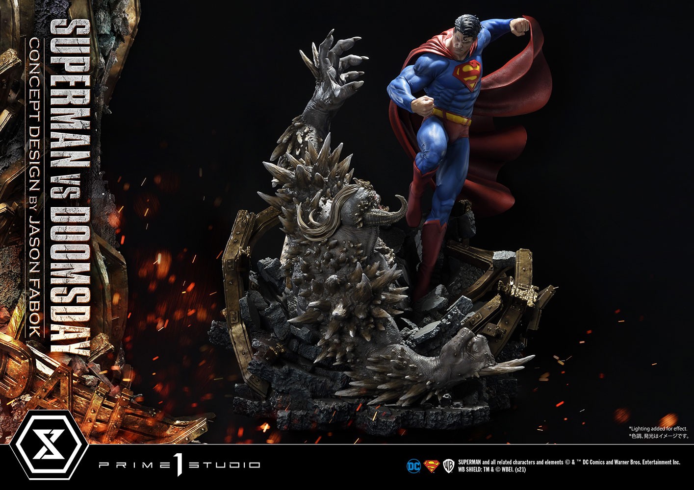 DC Comics Superman VS Doomsday Statues  Collector Edition View 11