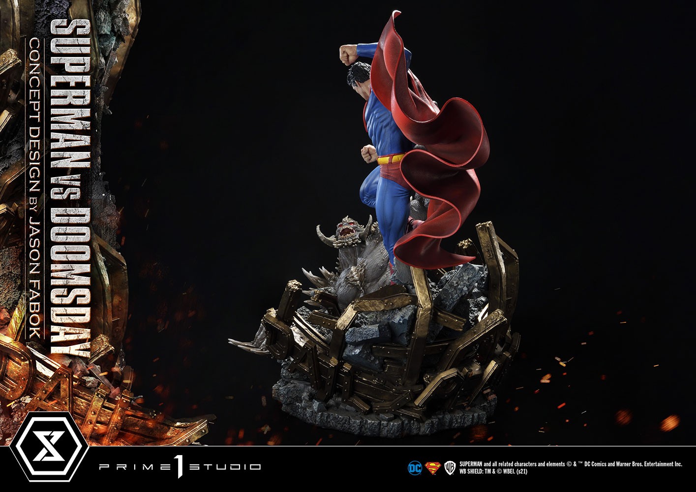 DC Comics Superman VS Doomsday Statues  Collector Edition View 13