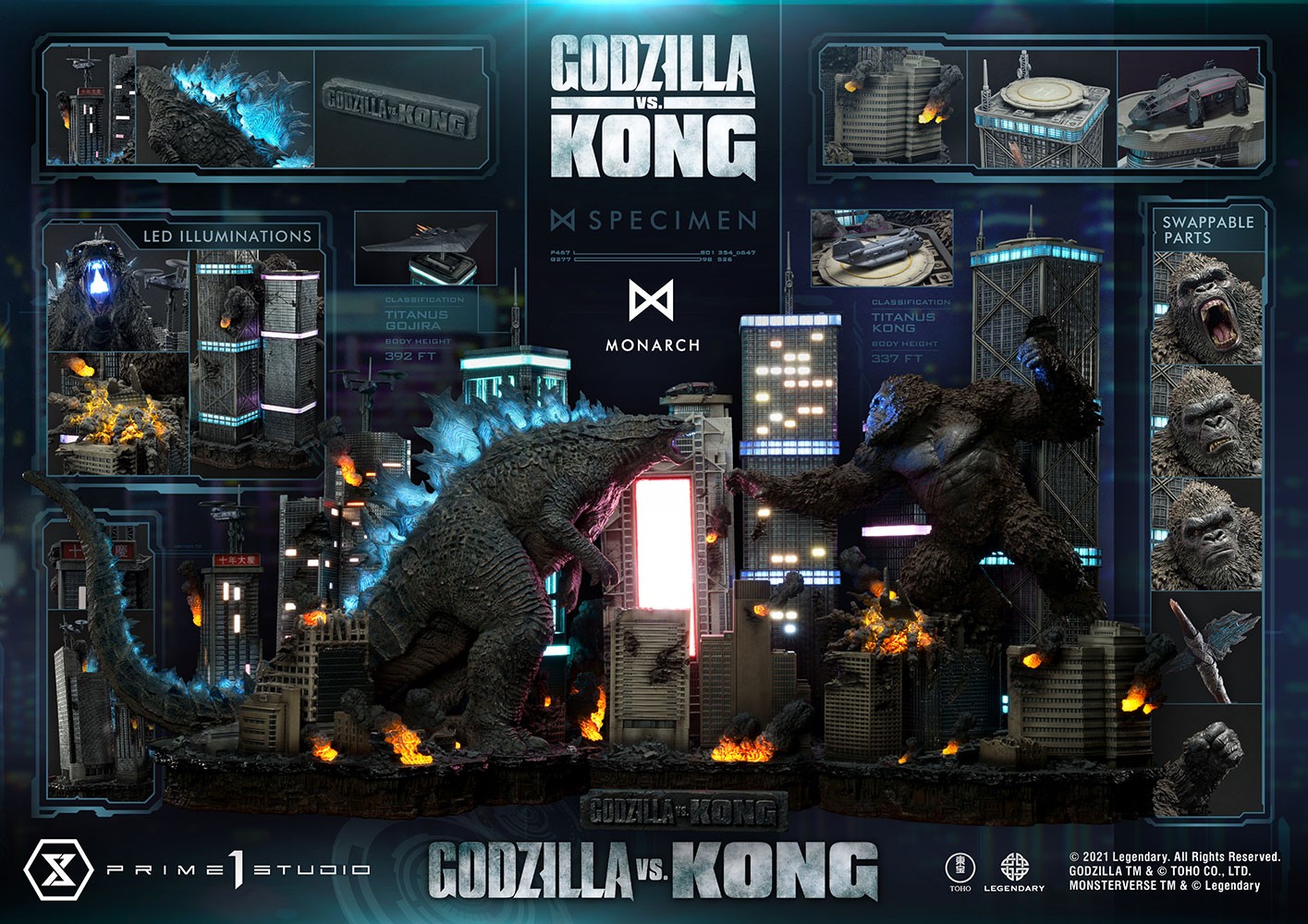 Godzilla vs Kong Final Battle (Prototype Shown) View 41