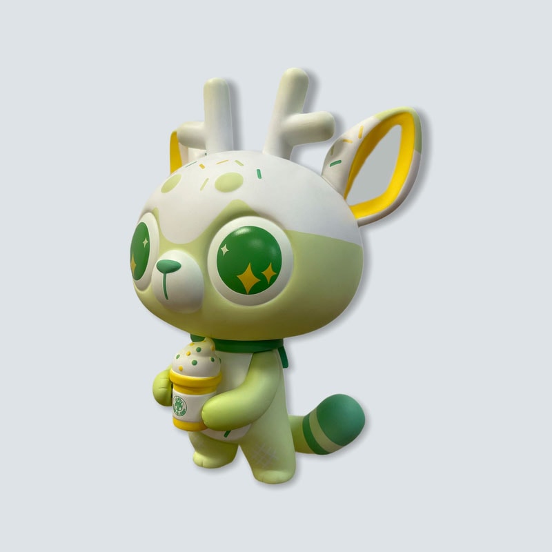 DeerCat Melon Ice Cream Soda- Prototype Shown