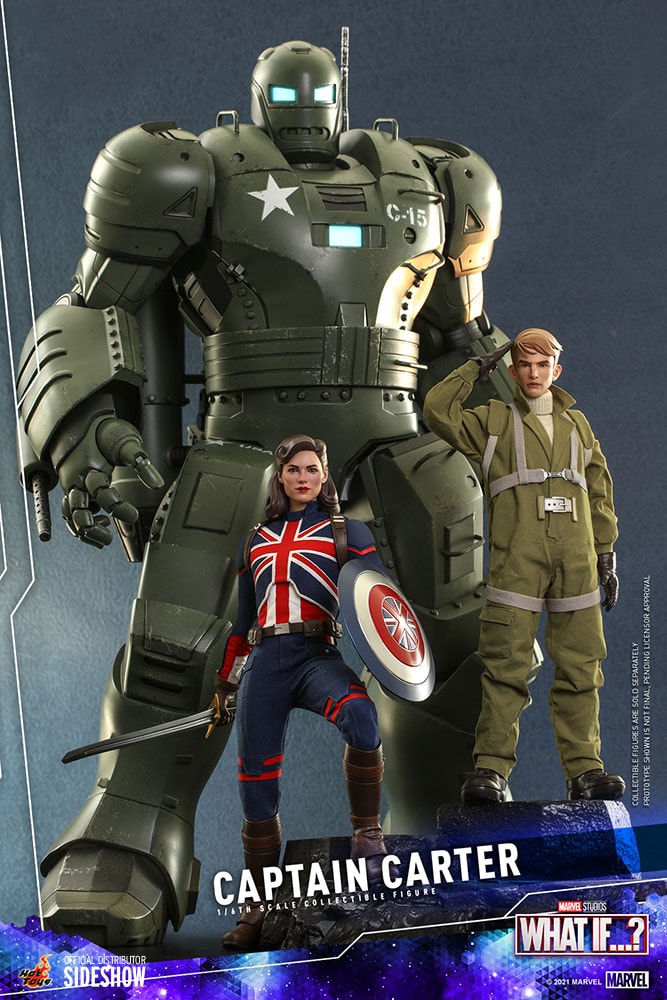 Captain Carter Sixth Scale Figure by Hot Toys Sideshow Collectibles