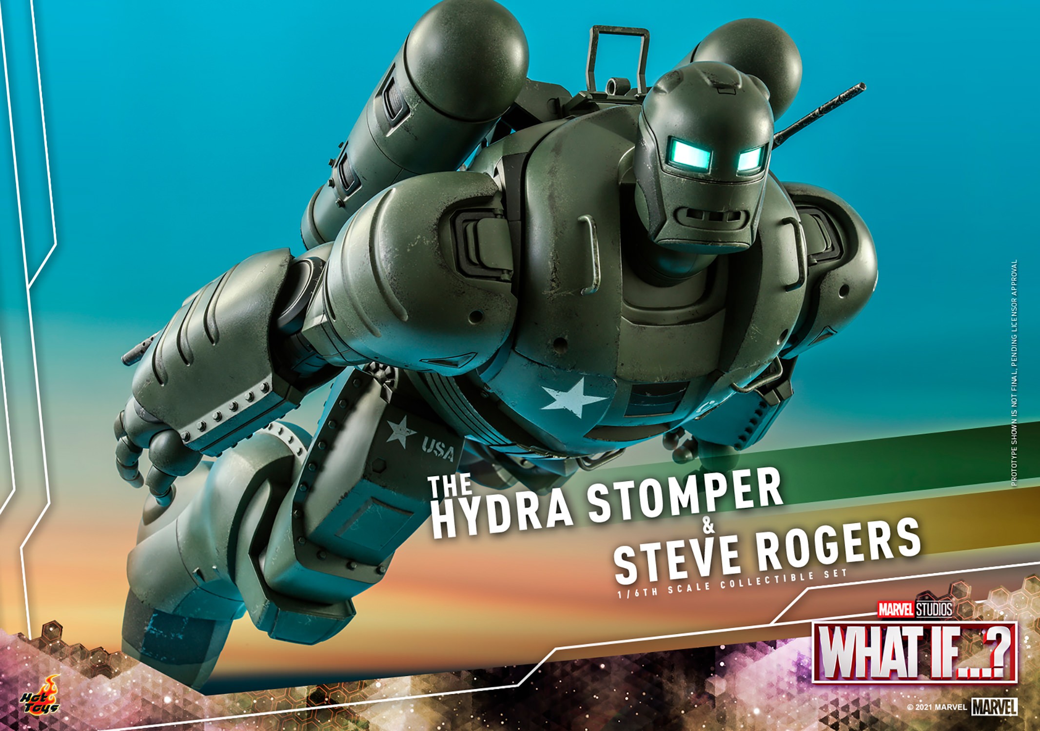 Steve Rogers and The Hydra Stomper (Prototype Shown) View 10