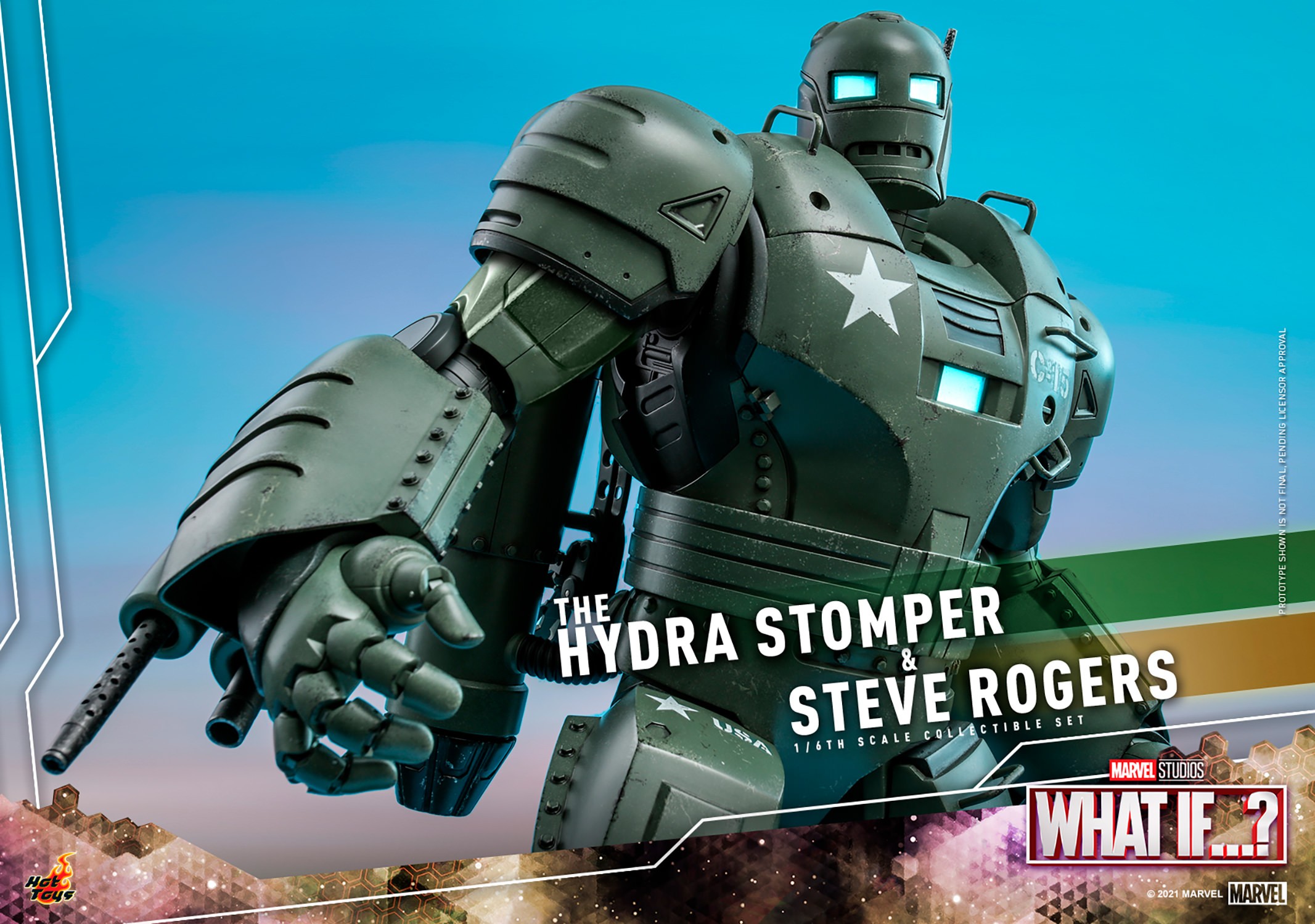 Steve Rogers and The Hydra Stomper (Prototype Shown) View 13