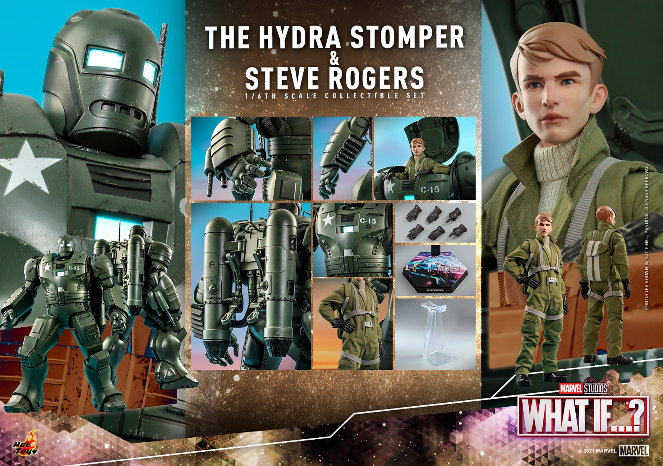 Steve Rogers and The Hydra Stomper (Prototype Shown) View 15