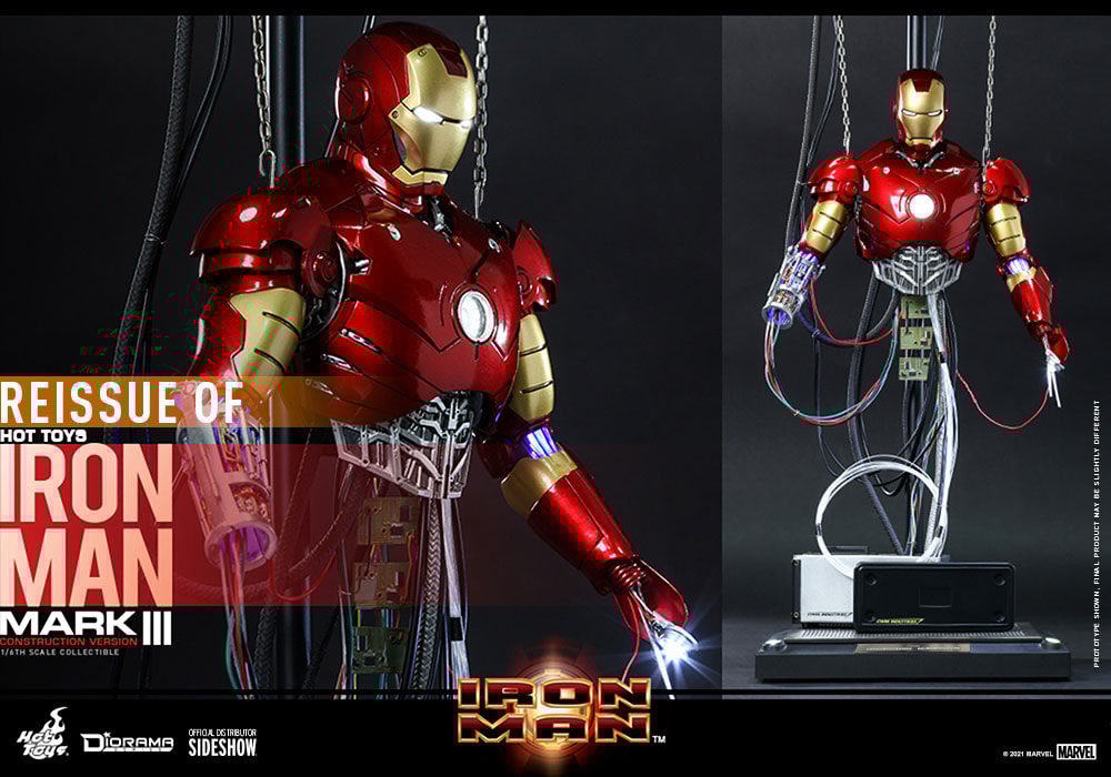 Iron Man Mark III (Construction Version)- Prototype Shown