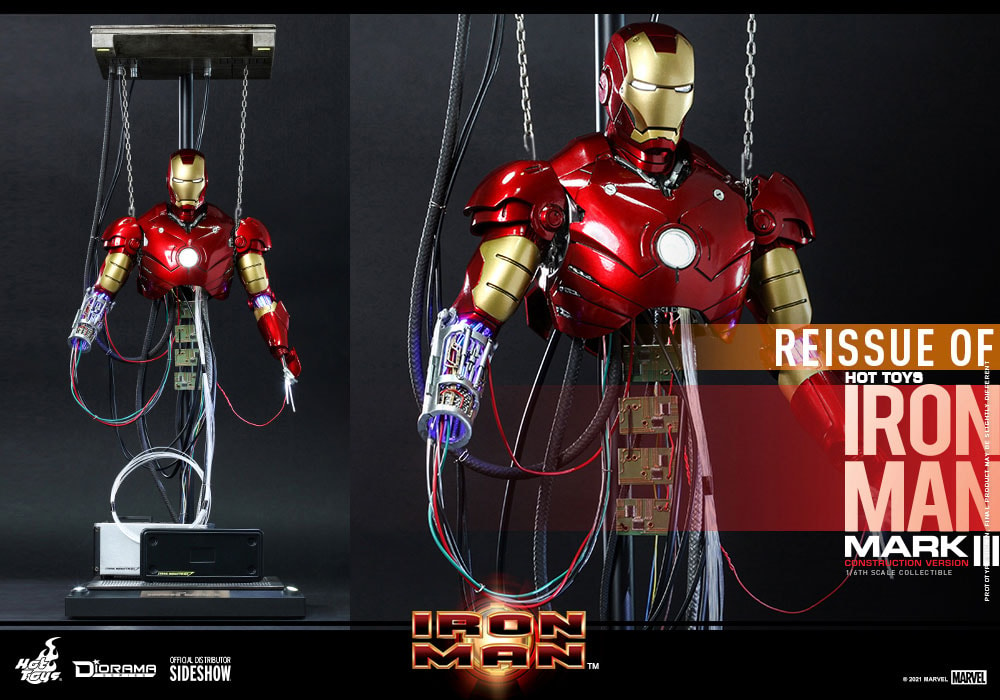 SIDESHOW TOYS: Marvel Art Print Iron Man 46 X 61 Cm - Sans cadre