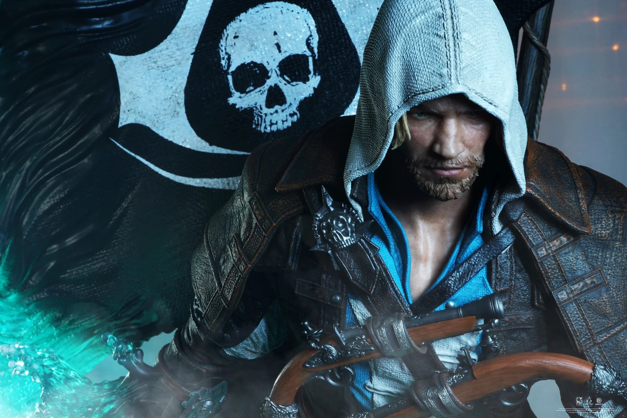 Assassins Creed Captain Edward Kenway Statues  Exclusive Edition View 3
