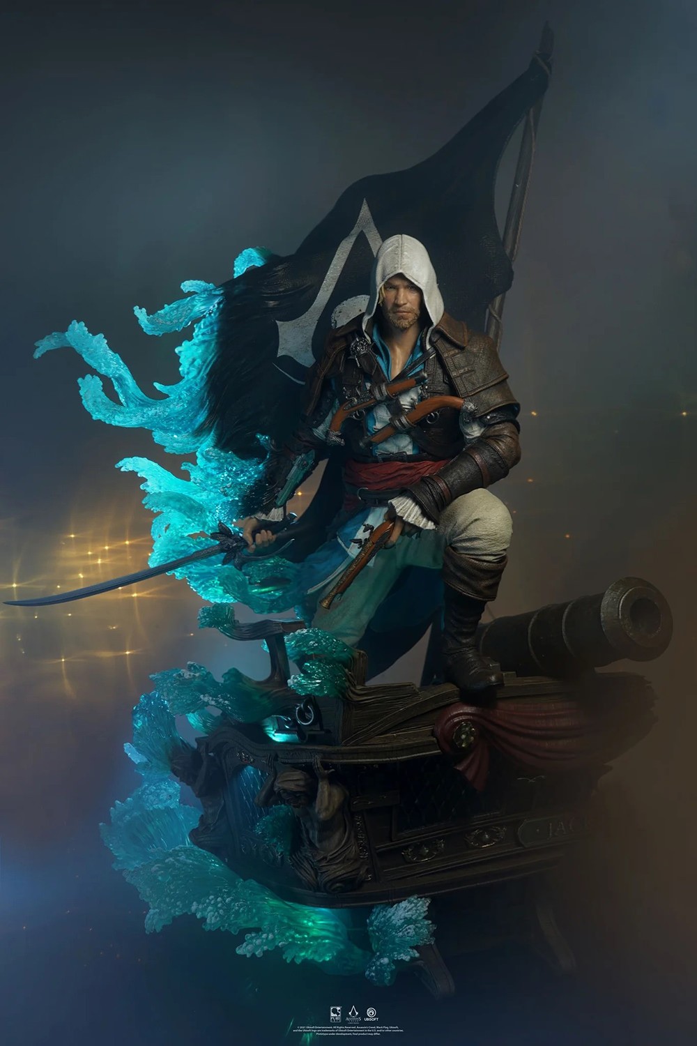 Assassins Creed Captain Edward Kenway Statues  Exclusive Edition View 6