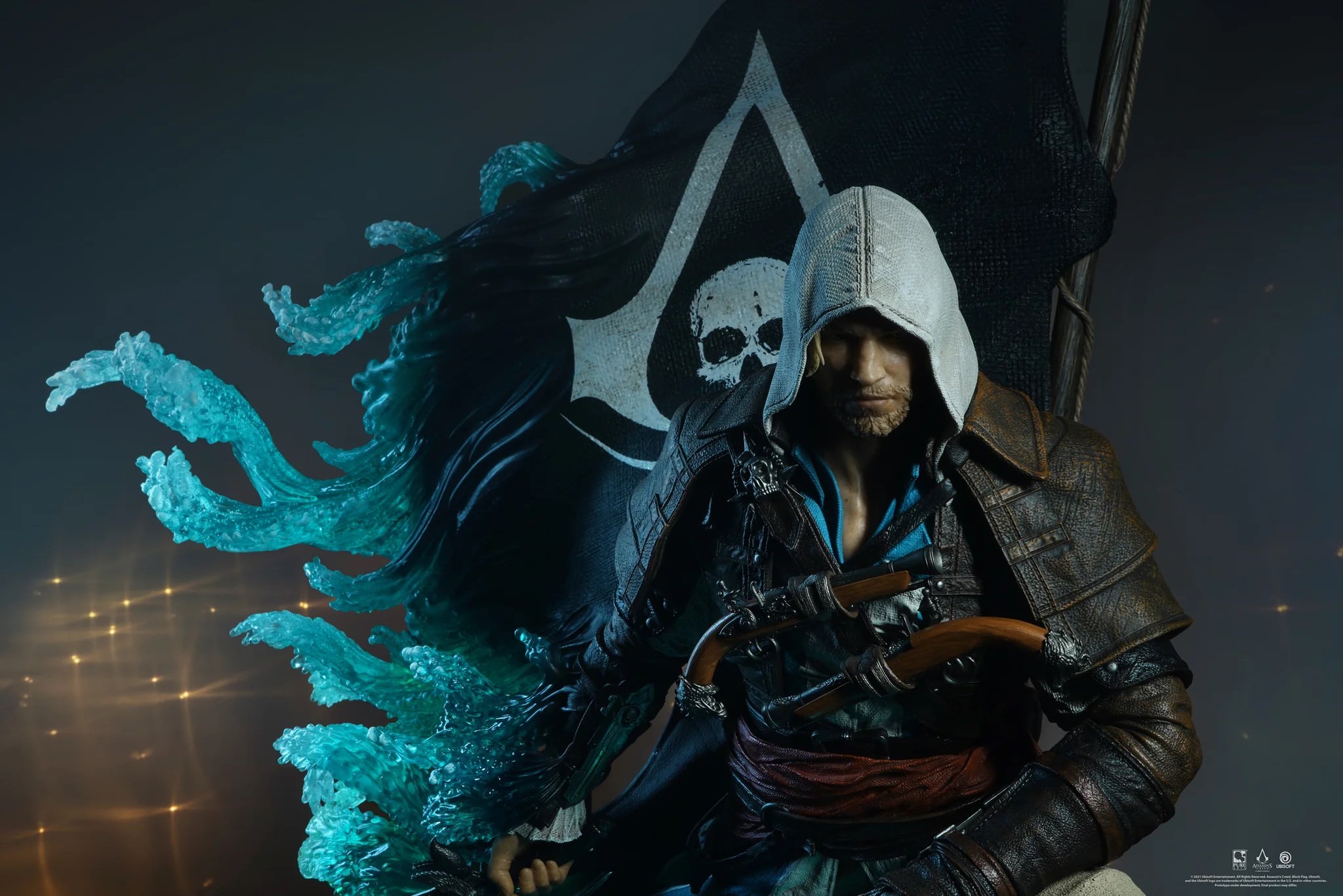 Assassins Creed Captain Edward Kenway Statues  Exclusive Edition View 12