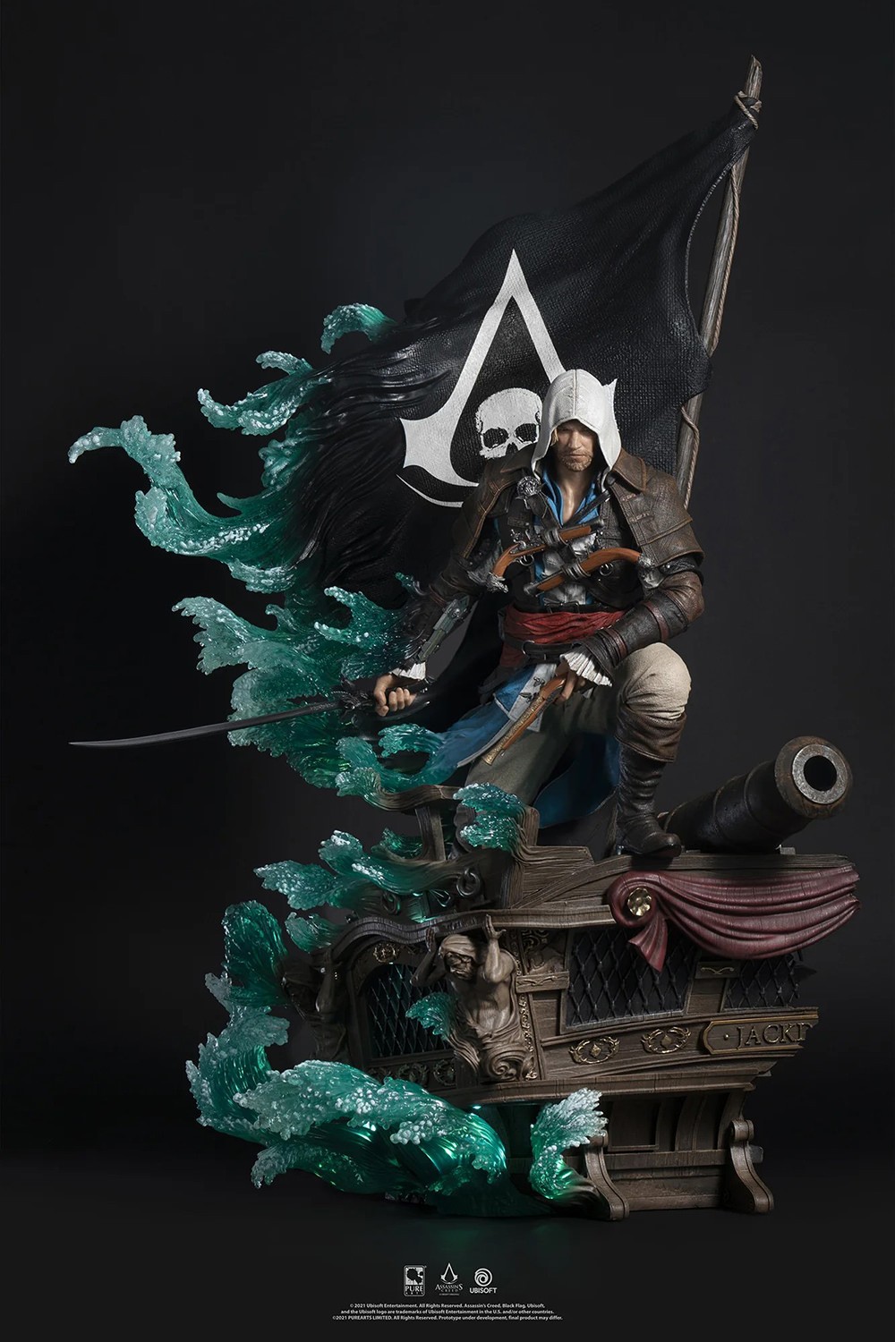 Assassins Creed Captain Edward Kenway Statues  Exclusive Edition View 13