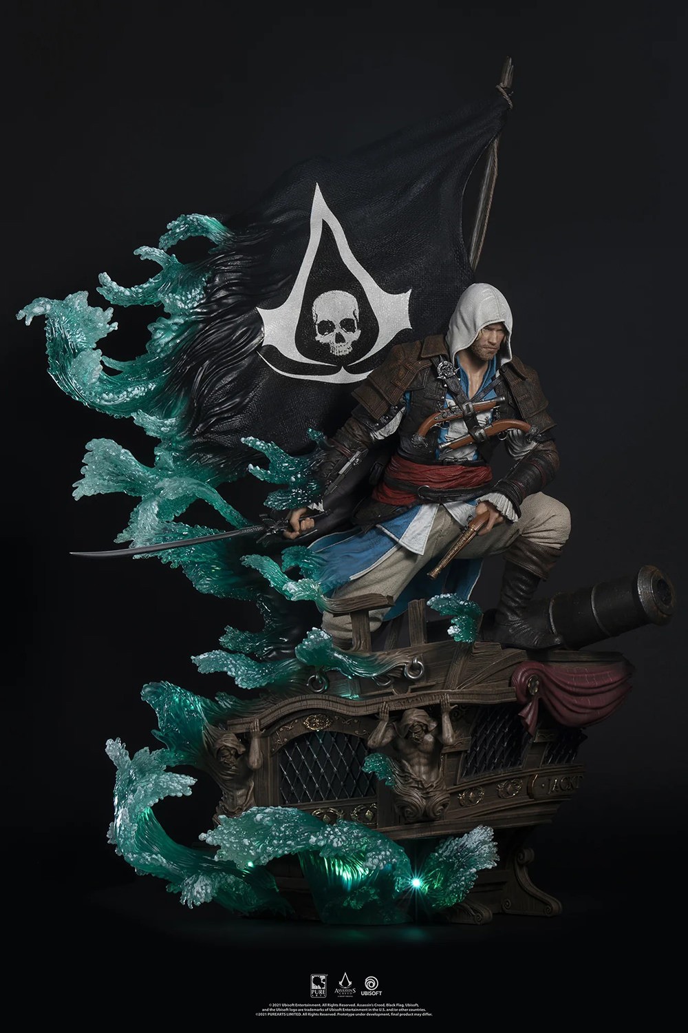 Assassins Creed Captain Edward Kenway Statues  Exclusive Edition View 19