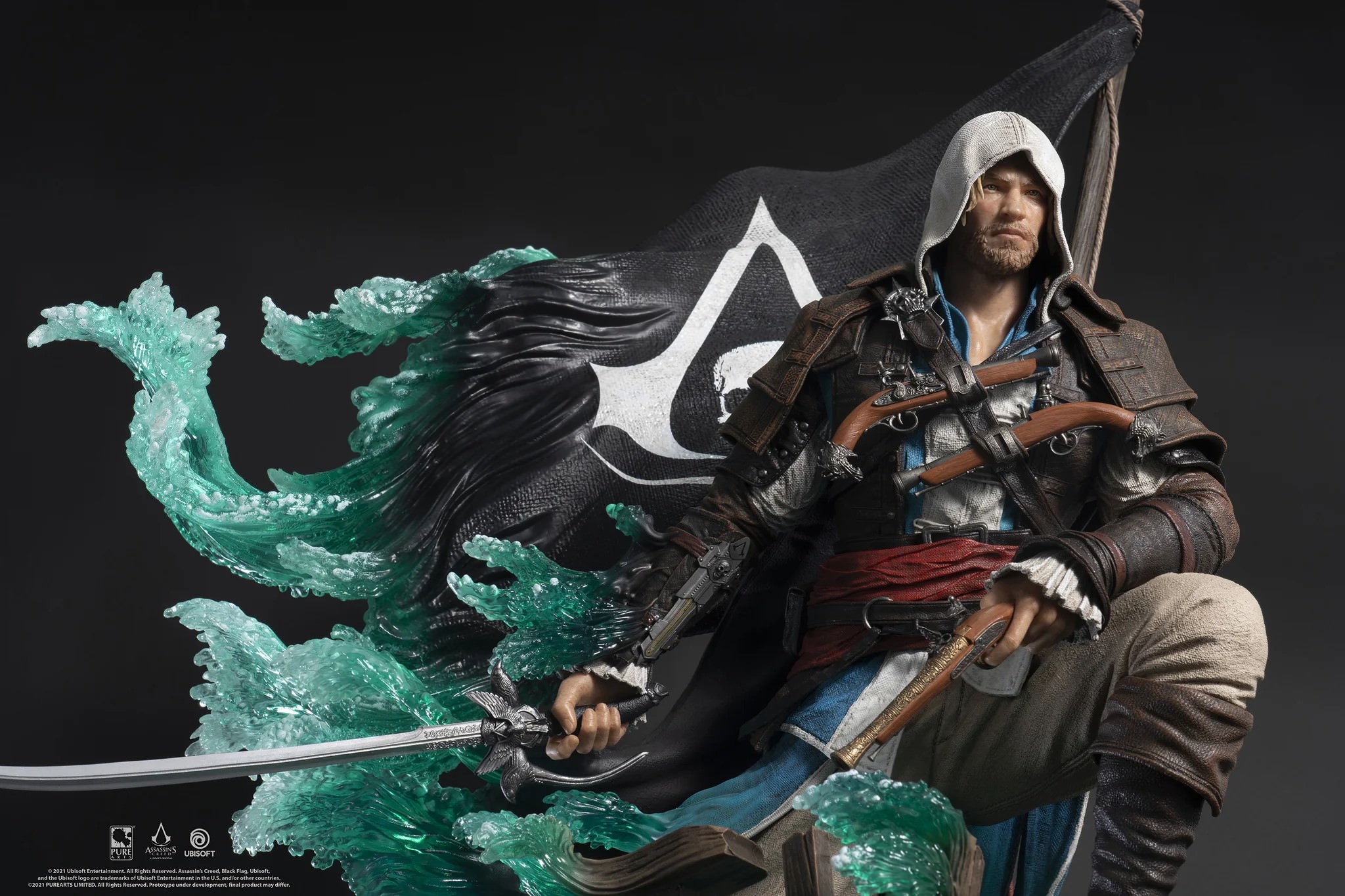 Assassins Creed Captain Edward Kenway Statues  Exclusive Edition View 23
