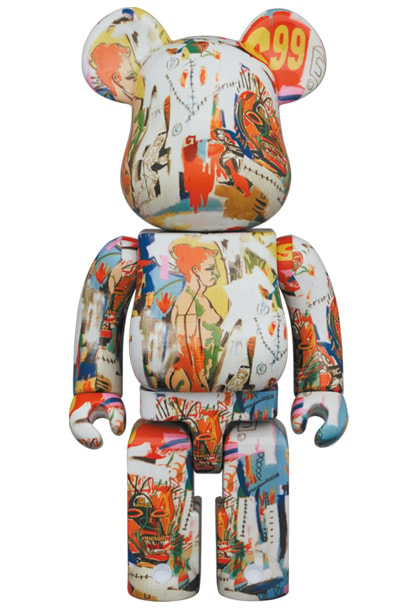 Figurine Kaws 28cm Bearbrick 400% - Basquiat – Mon Enseigne Lumineuse