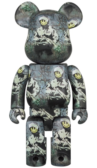 Be@rbrick Riot Cop 100％ and 400％ Figure Set by Medicom
