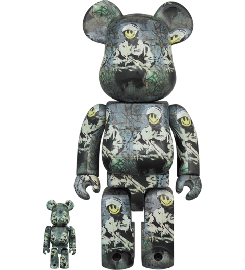 Be@rbrick Riot Cop 100％ and 400％ (Prototype Shown) View 5