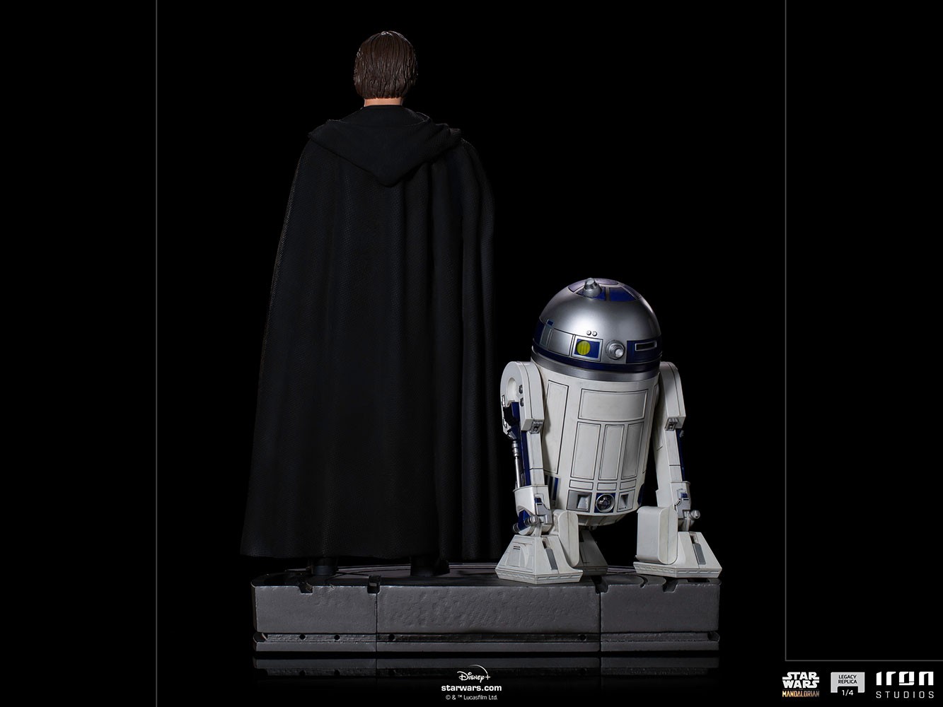 Luke Skywalker, R2-D2 and Grogu- Prototype Shown