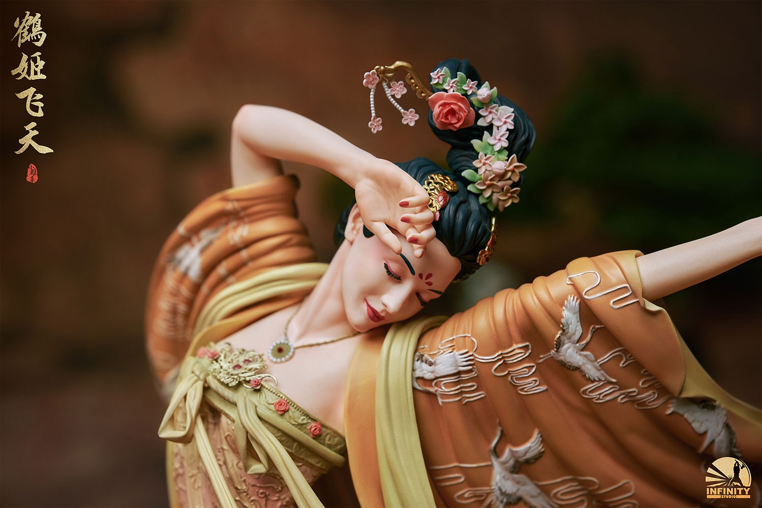 The Flying Princess Crane Statue Elite Collector Edition - Prototype Shown