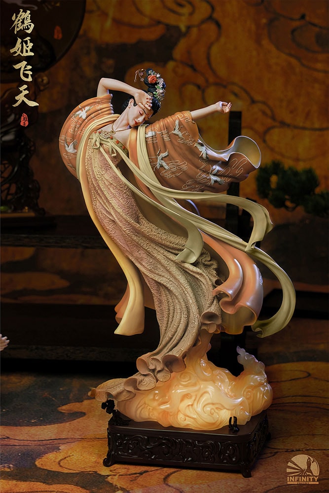 The Flying Princess Crane Statue Deluxe