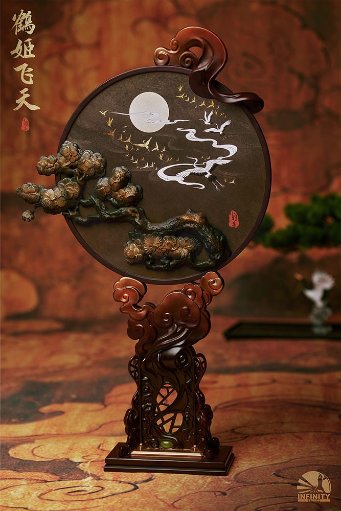 The Flying Princess Crane Statue Deluxe