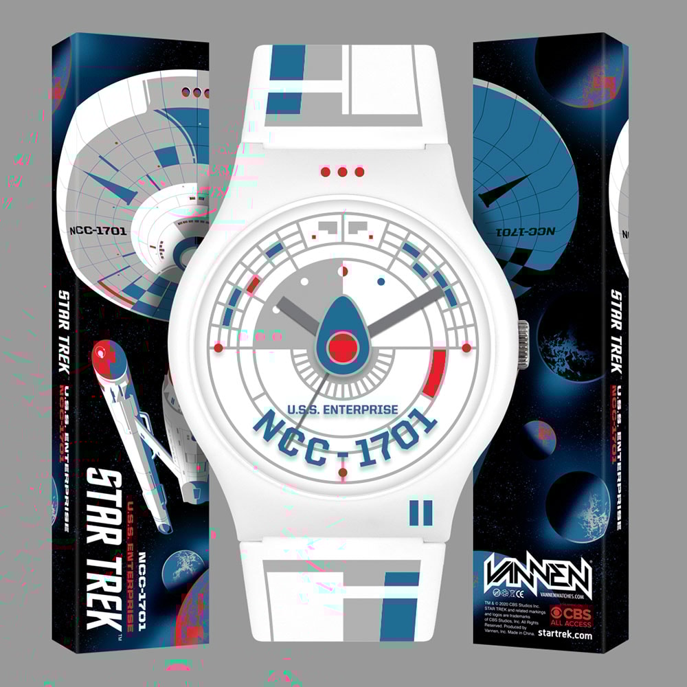 Star Trek U.S.S. Enterprise White Watch View 1
