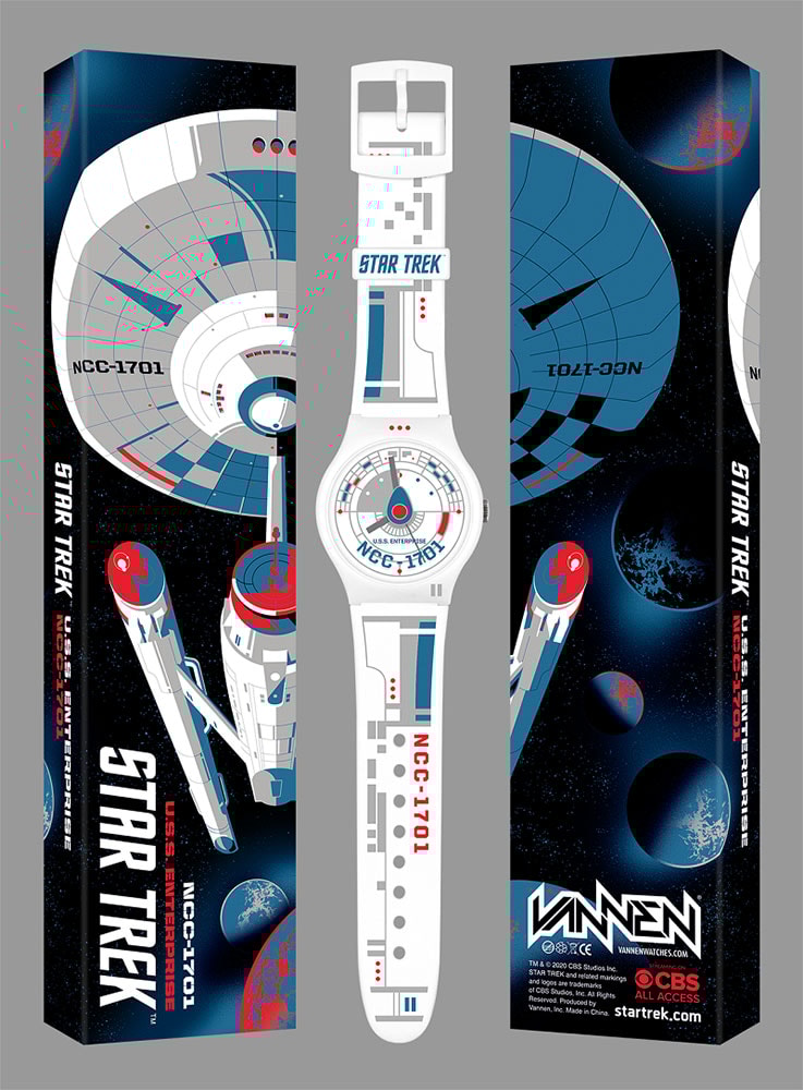 Star Trek U.S.S. Enterprise White Watch View 3
