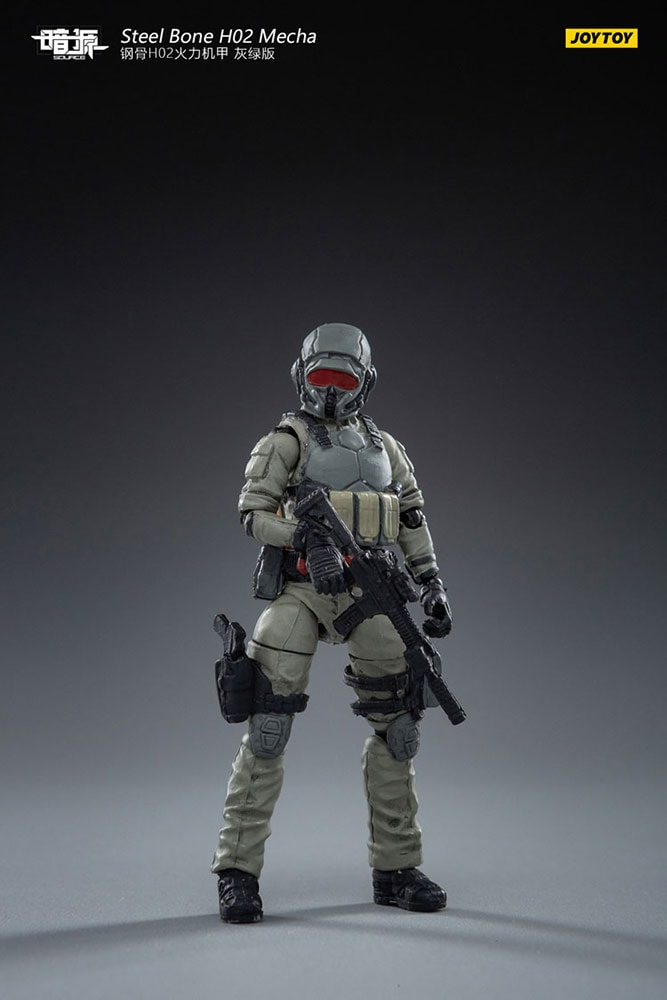 Steel Bone H20 Firepower Mecha (Gray-Green)