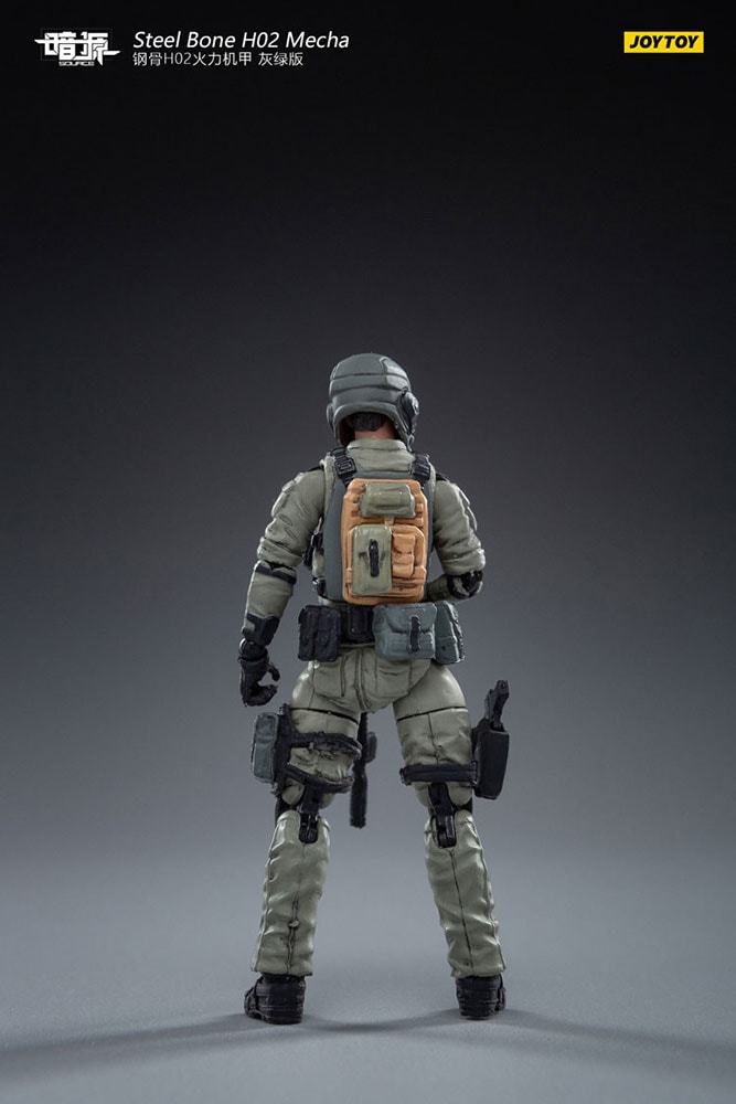 Steel Bone H20 Firepower Mecha (Gray-Green)