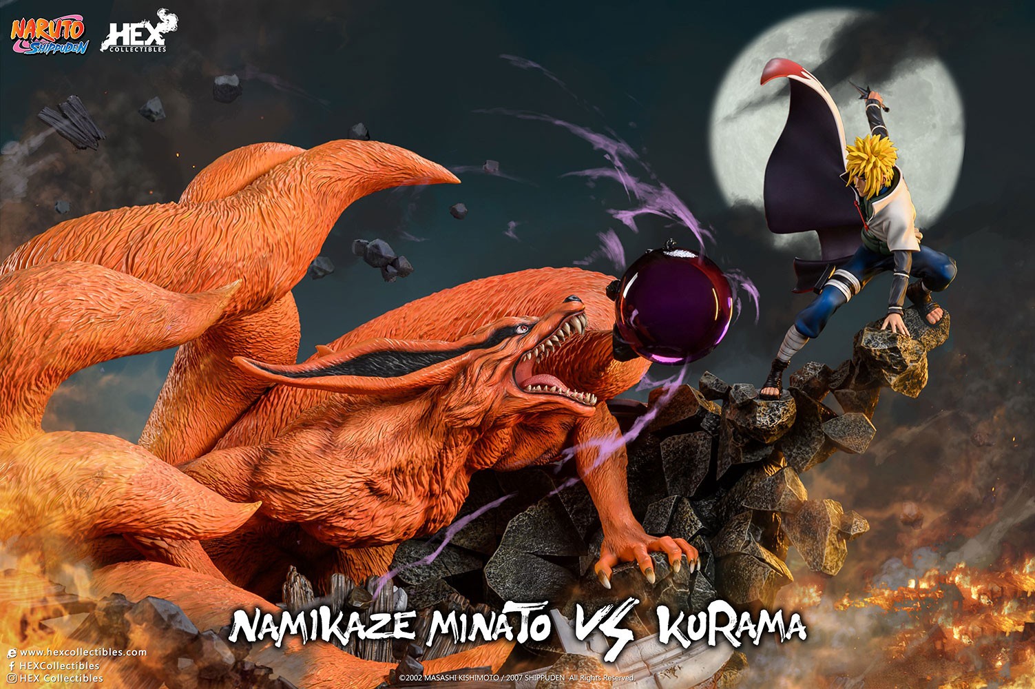 Namikaze Minato vs Kurama- Prototype Shown