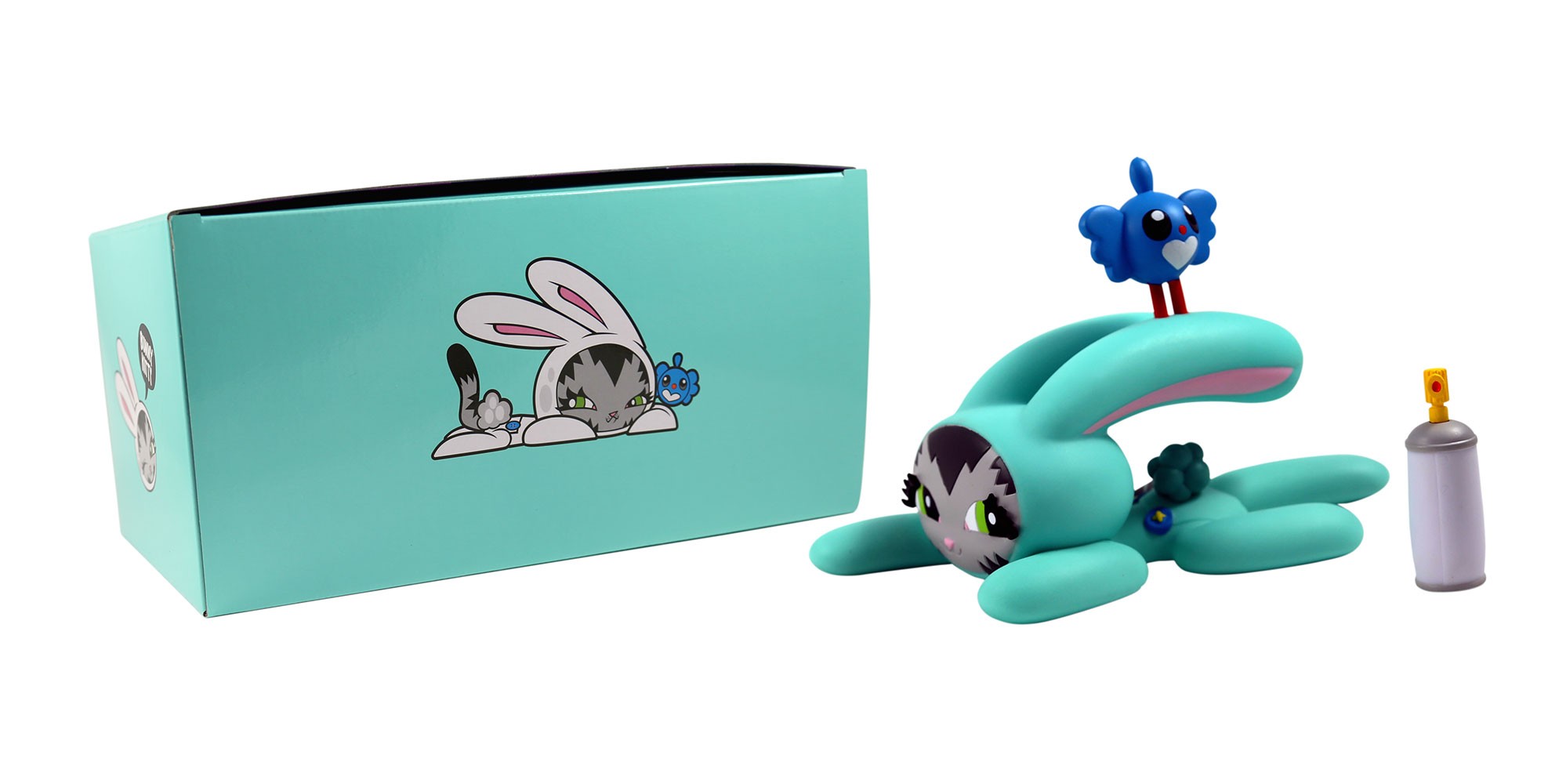 Bunny Kitty (Blue Teal)