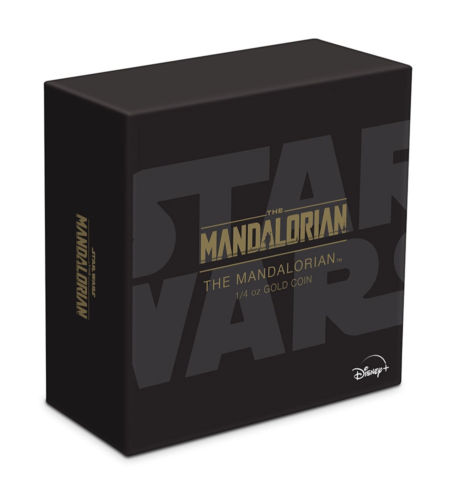 The Mandalorian™ ¼ oz Gold Coin