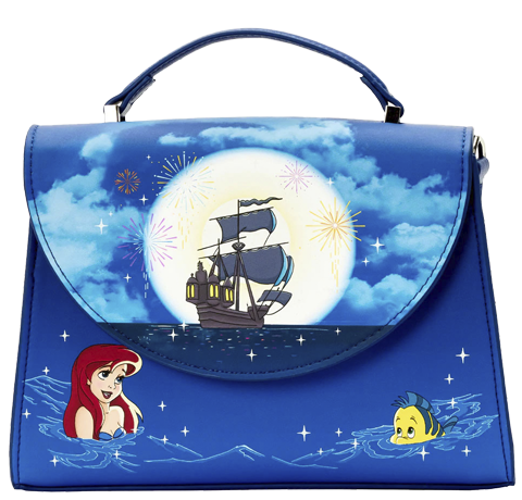 The Little Mermaid Ariel Fireworks Cross Body Bag- Prototype Shown