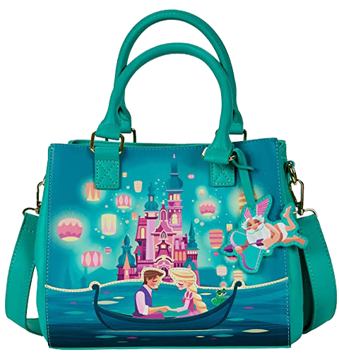 Tangled Princess Castle Cross Body Bag