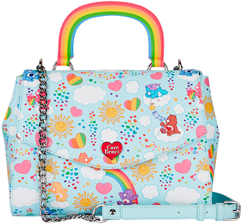 Care Bears Rainbow Handle Cross Body Bag