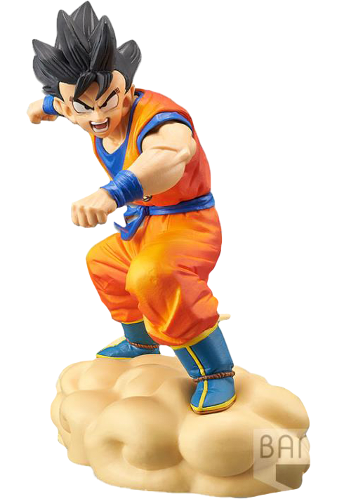 gohan from dragon ball z flying through galaxy, black