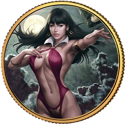 Vampirella (Stanley Artgerm Lau) #1 Gold Coin