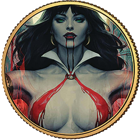 Vampirella (Stanley Artgerm Lau) #2 Gold Coin
