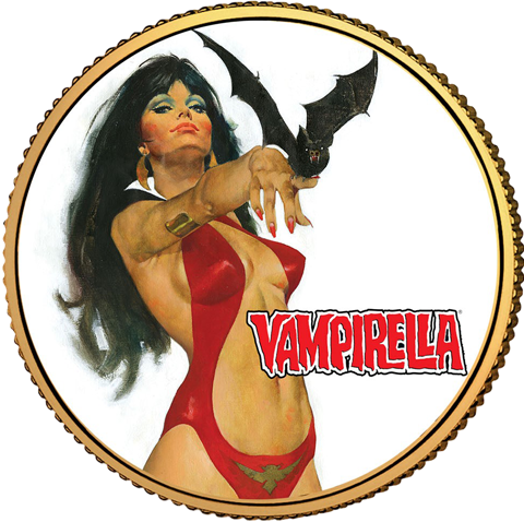 Vampirella (Jose Gonzales) Gold Coin