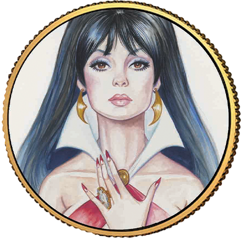 Vampirella (Holly Golightly) Gold Coin