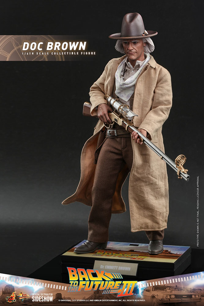 Doc Brown MMS617, Figurine Hot Toys