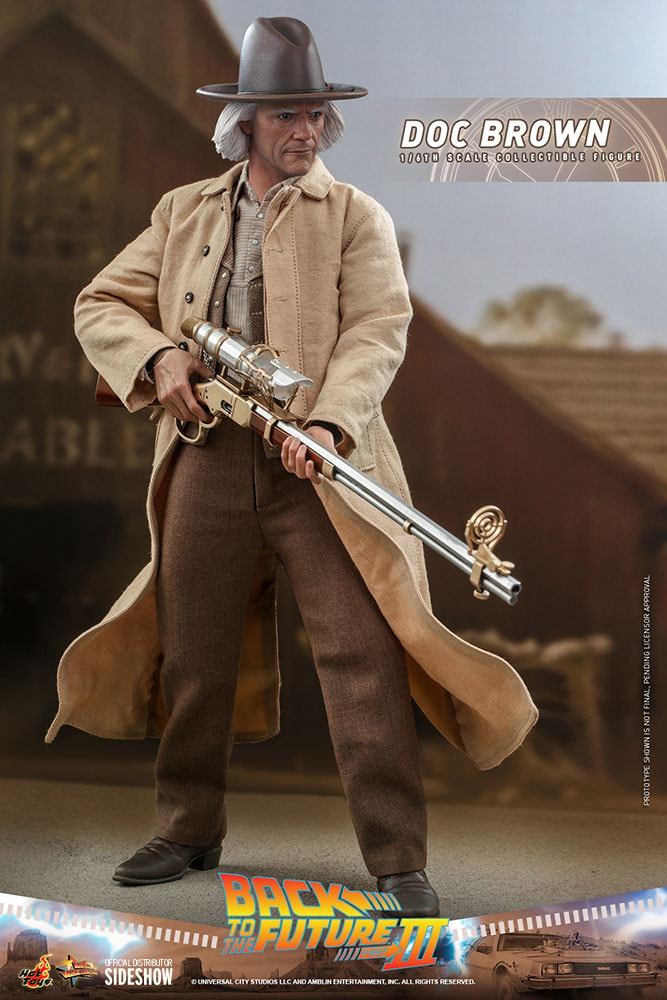 Hot Toys Doc Brown - Retour vers le futur III