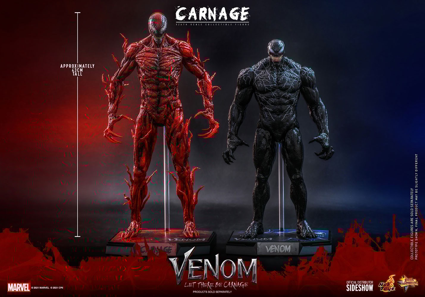 Venom and new arrivals carnage toys