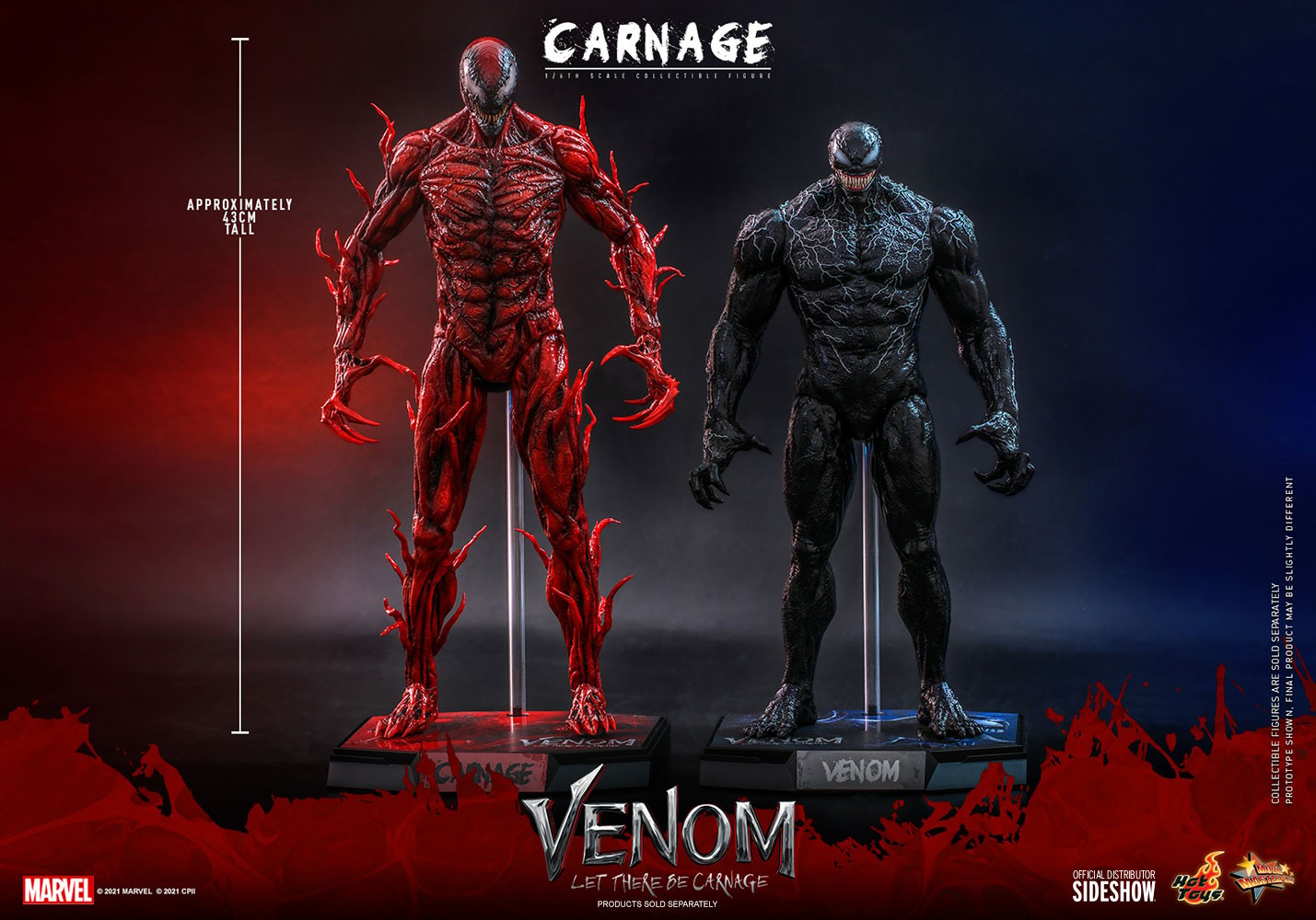 Hot Toys Venom Let There Be Carnage Venom Sixth Scale Figure