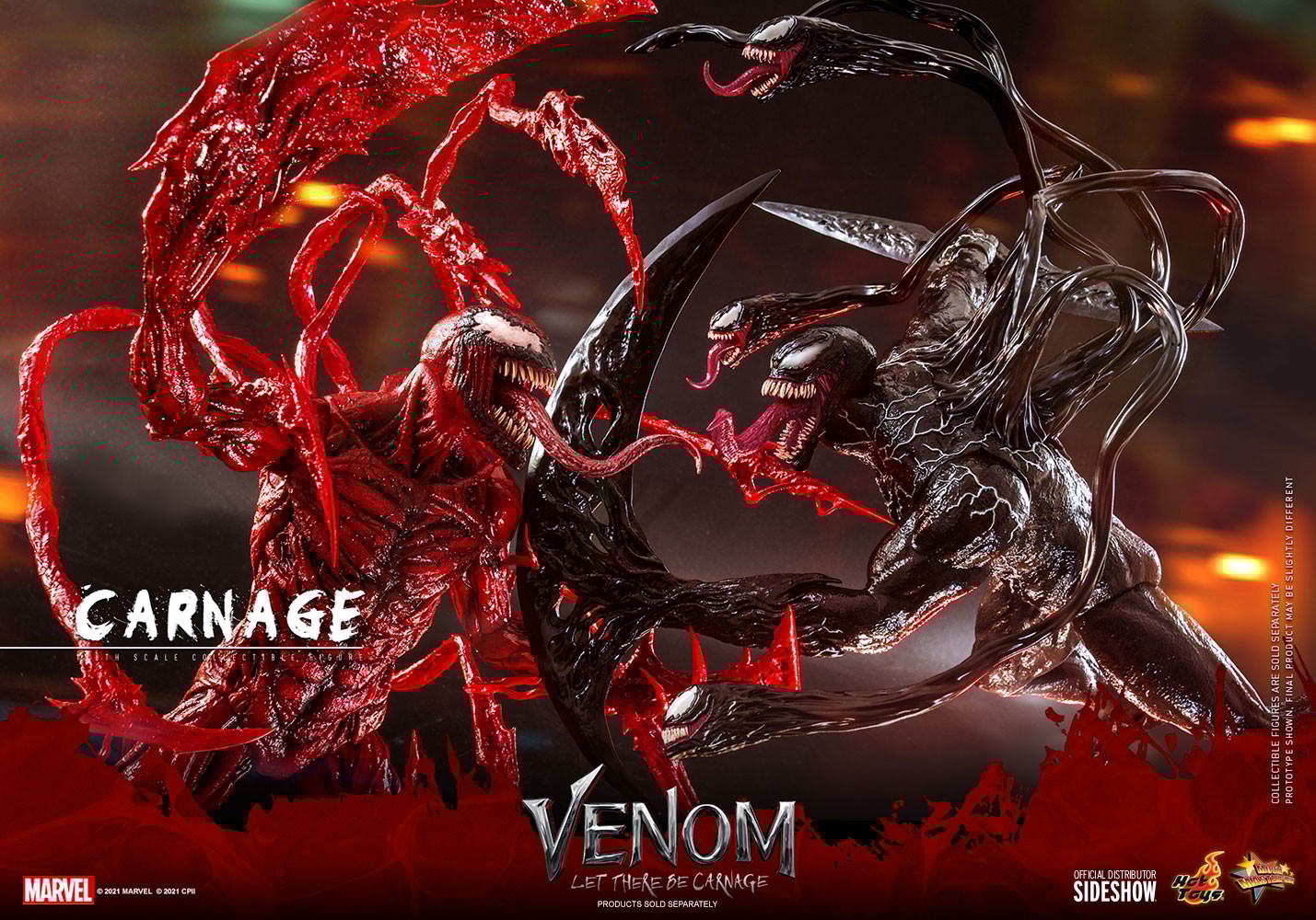 Venom and carnage toys on sale