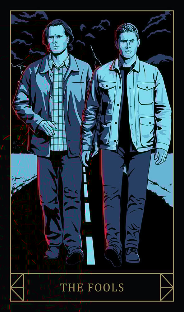 Supernatural Tarot Deck and Guidebook