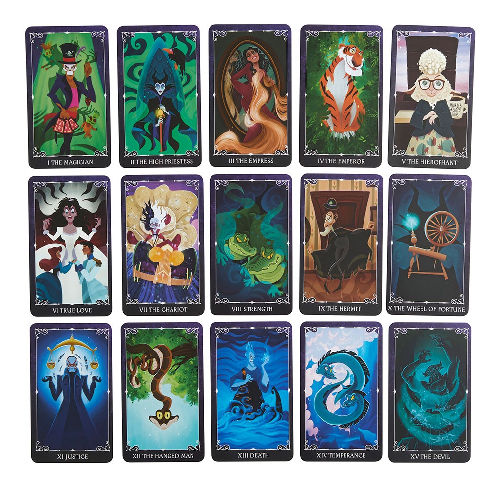 Disney Villains Tarot Deck and Guidebook
