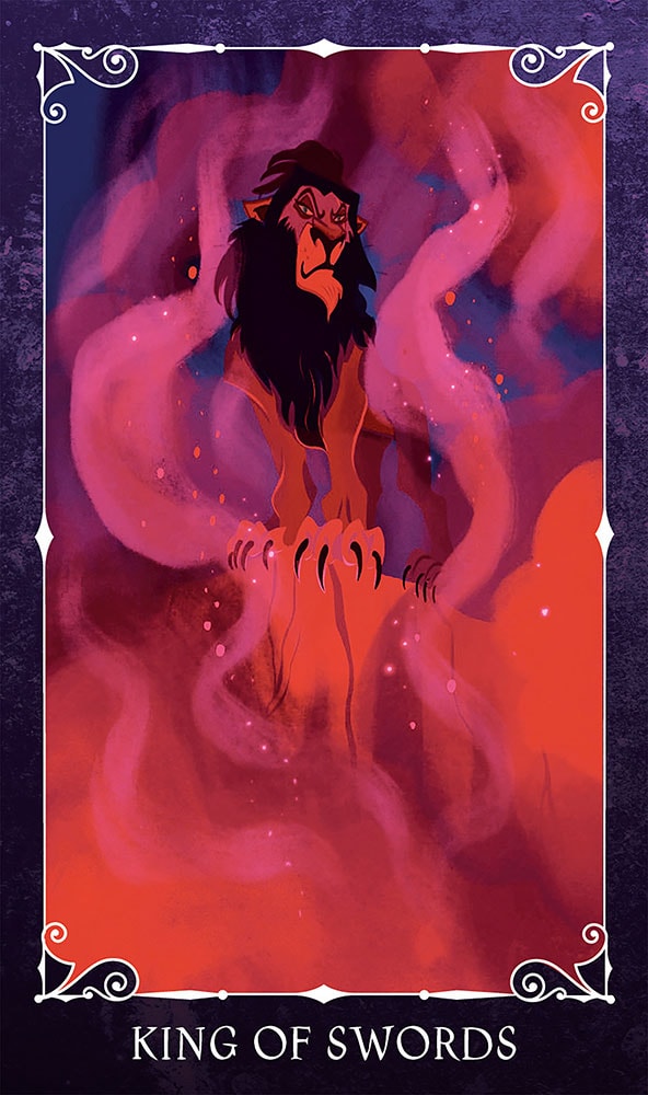 Disney Villains Tarot Deck and Guidebook- Prototype Shown