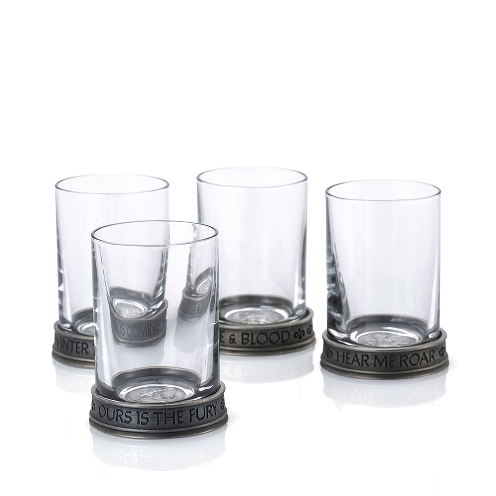 House Sigils Shot Glass Quartet